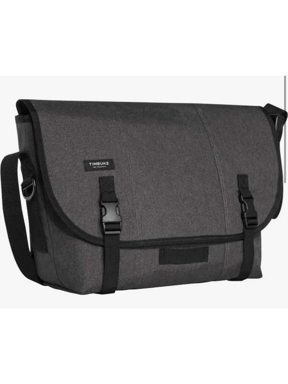 Timbuk2 DellX Gray Classic Prompt Messenger Bag with Adjustable Strap